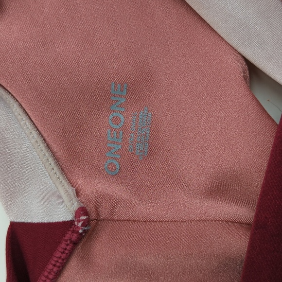 2 Piece OneOne Brand Mauve Metallic Bikini Size XS - Picture 5 of 9